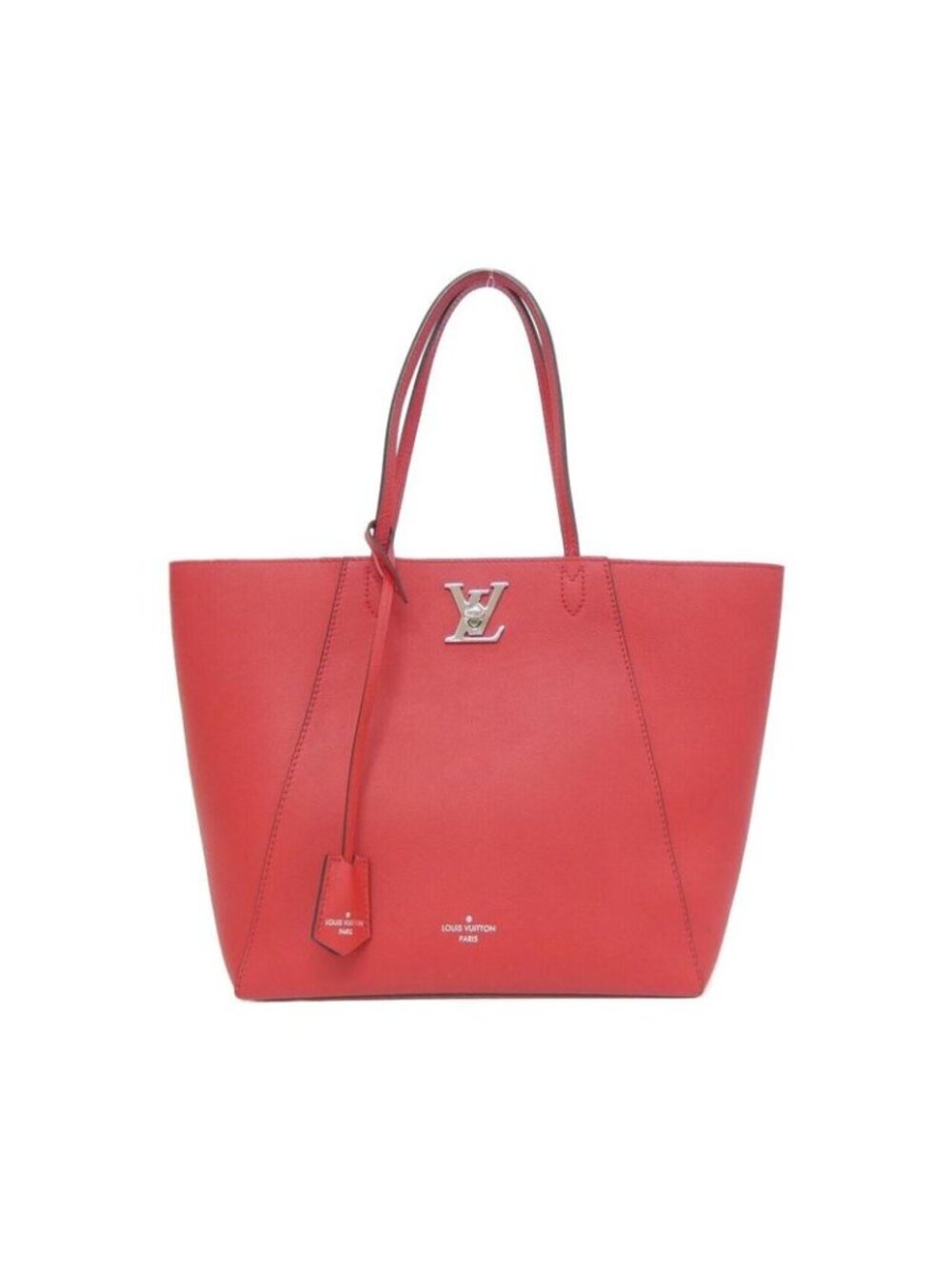 Louis Vuitton Lockme Cabas Bag Rubis